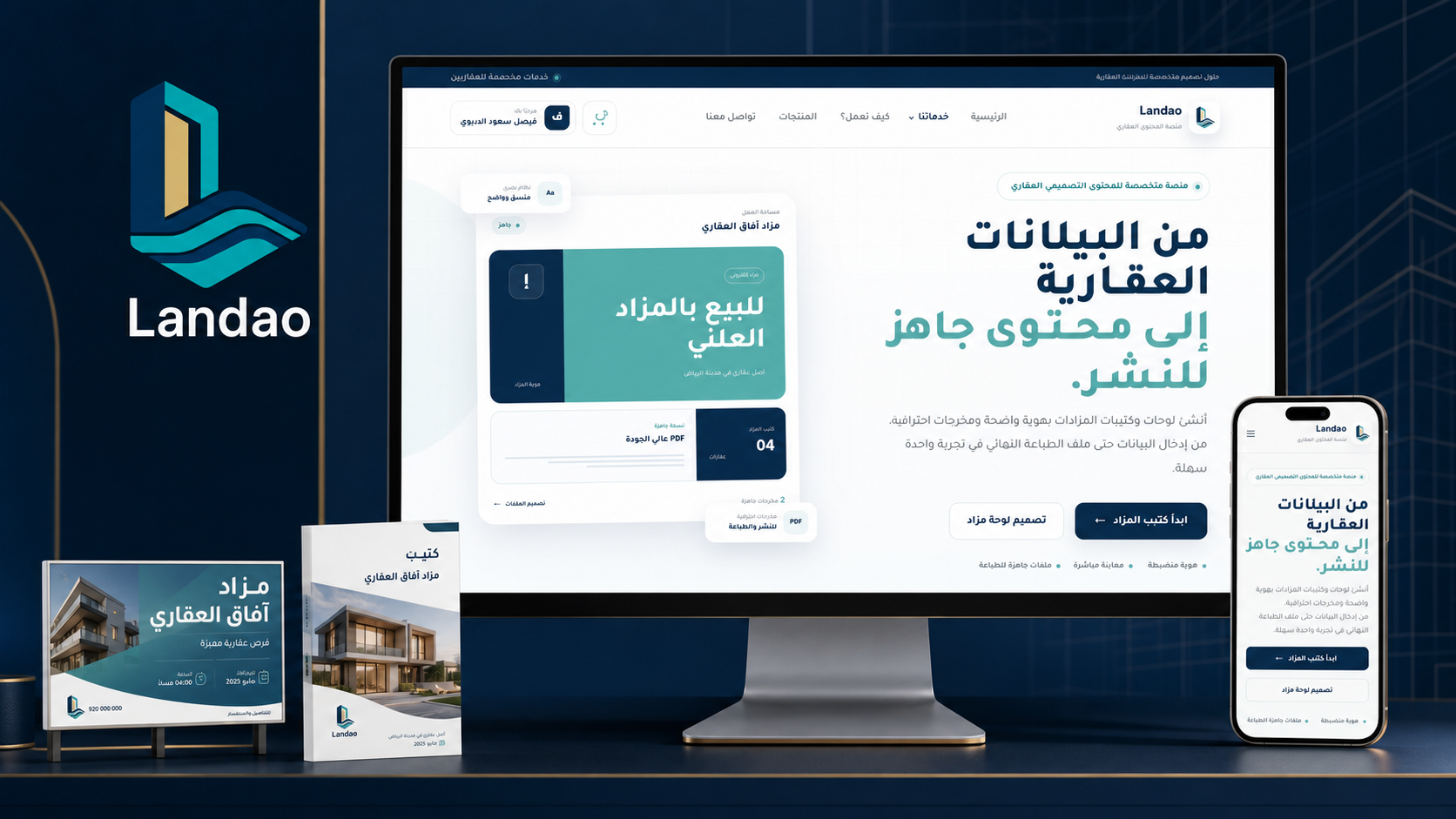واجهة Landao